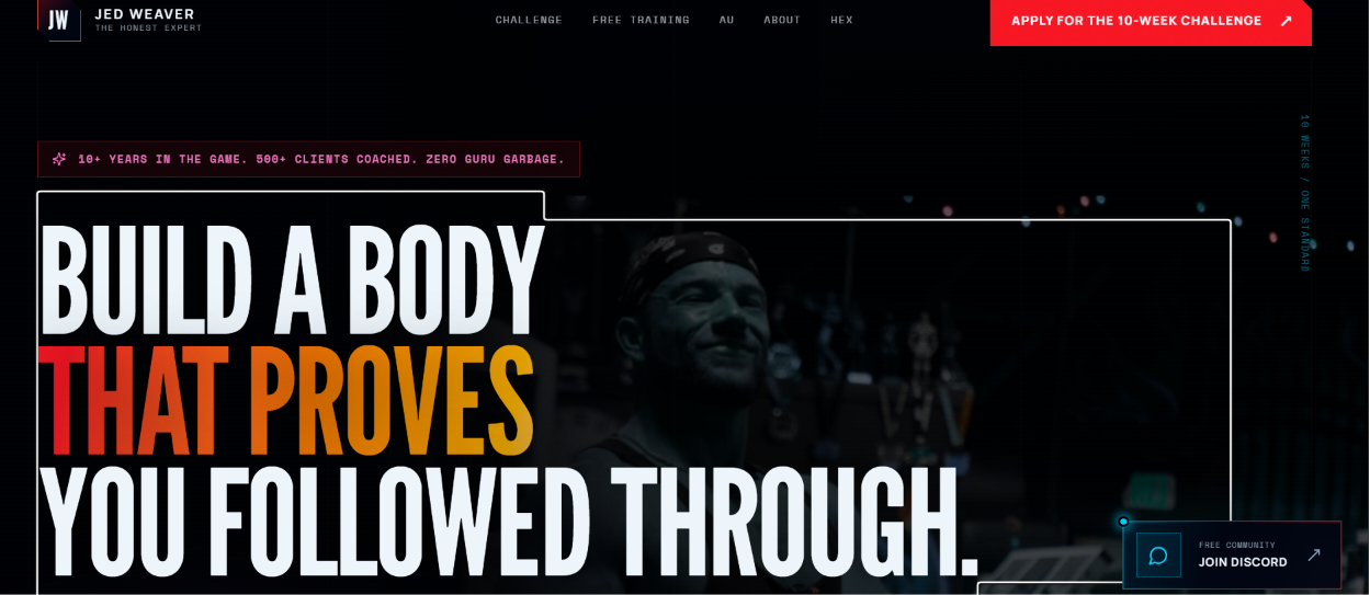 Uncle Jed website design by ForgeLab